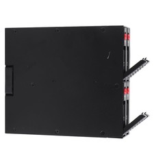4 Bay 2.5 Inch HDD SSD Hot Swap Cage For External 5.25 Inch Bay Stainless