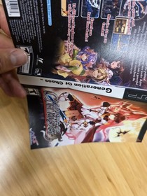 PlayStation Portable PSP Generations of Chaos , Printed Cover 