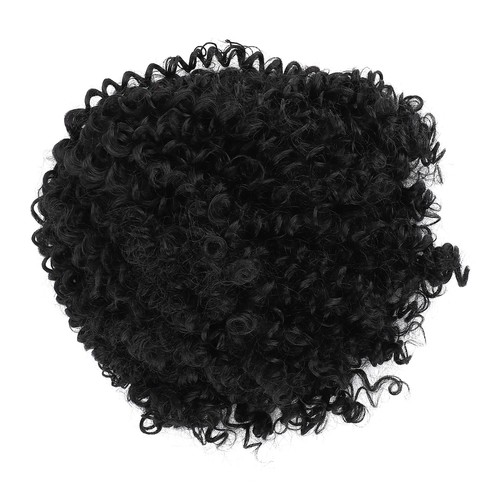 Long Black Curly Wave Drawstring Ponytail Extension Prevent Tangling Synthet UEE - Picture 20 of 23