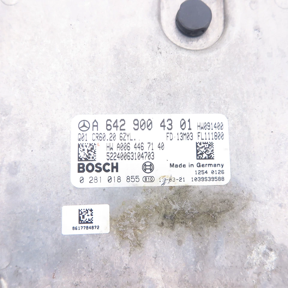 centralina motore ECU Mercedes Benz CLASSE M ML W166 350 BlueTEC A6429004301 - Immagine 2 di 4