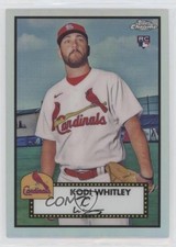 2021 Topps Chrome Platinum Anniversary Refractor Kodi Whitley #92 04xg