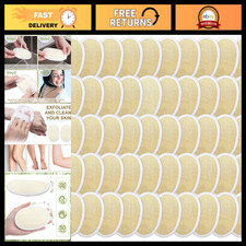 50 Exfoliating Loofah Pads - Body Scrubber Sponge for Men  Women, Bath  Spa