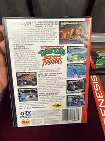 Teenage Mutant Ninja Turtles: Tournament Fighters &ndash; Sega Genesis CIB