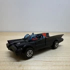 Corgi Juniors Batmobile 1:64 Diecast Car Black/Red Batman DC 1976 Vintage