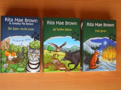 Buchverkauf: 3 Bücher von  Rita Mae Brown; Weltbild SammlerEditionen -gebr.
