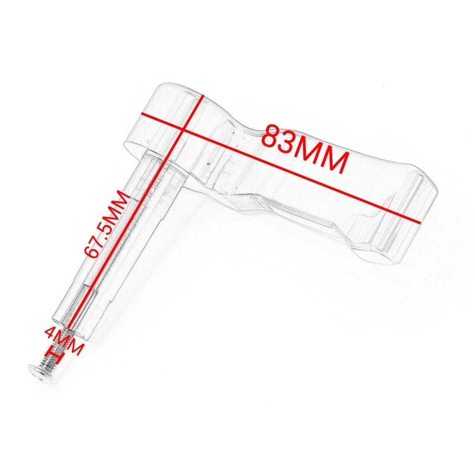 Blue Billet Thumb Throttle for Polaris Scrambler 500/850/1000 XP 2005-2019 Foto 2 de 4