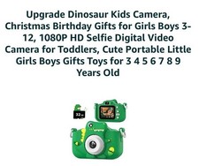Kids Camera Toy Digital Camera for Kids, Dinosaurs Birthday Gifts for Boys