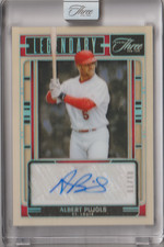 2025 PANINI THREE & TWO ALBERT PUJOLS AUTOGRAPH GOLD 01/10 SSP BOOKEND EBAY 1/1