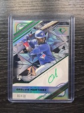 2025 Topps Diamond Icons Auto Green /10 Orelvis Martinez