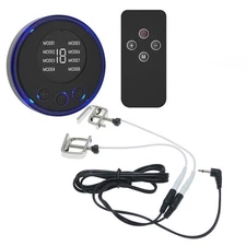 Electric 2 Heads Nipple Clip Bondage Breast Clamps Slave Torture BDSM Women