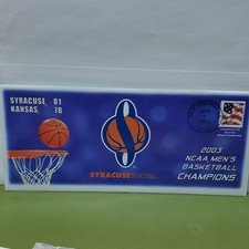 CEO Sports 2003 NCAA Men's Basketball Champions Syracuse 37c Cover