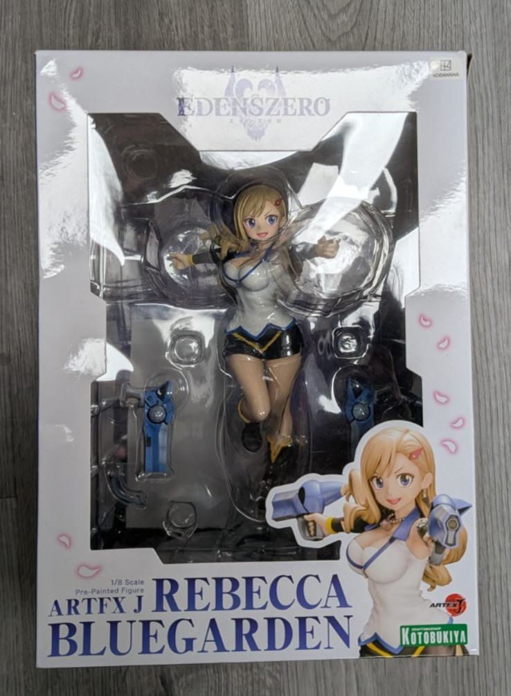 Figura de anime Rebecca Bluegarden Edens Zero estatua Artfx J con caja