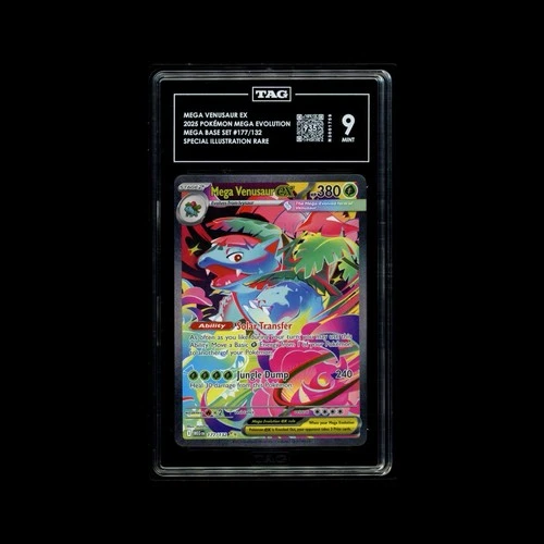 2025 Pokemon TCG Mega Venusaur Ex 177/132 SIR MEGA EVOLUTION