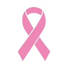 Breast Cancer Ribbon Vinyl Decal Car Window Cancer Awareness Sticker