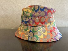 Coach Pride Rainbow Signature Bucket Hat
