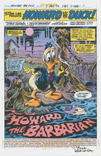 1986 Topps Howard the Duck Trading Cards 10
