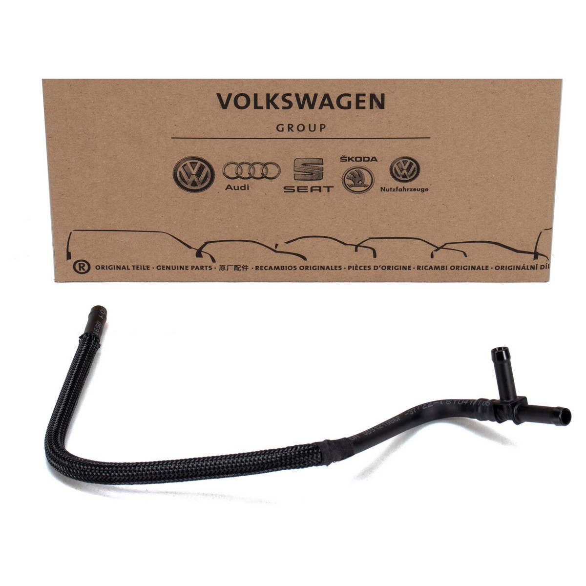 ORIGINAL VW Audi Kühlwasserrohr Vorlauf TOUAREG 7L A4 B7 2.7 3.0 