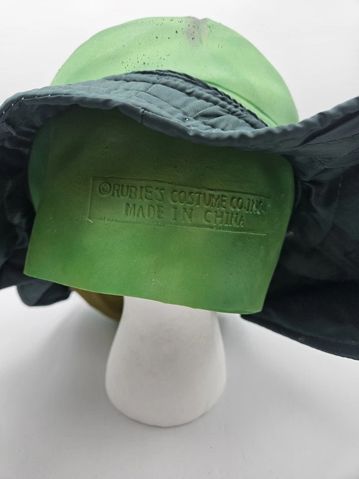 Vintage Rubies Costume Green Monster Green Goblin? Latex Adult Halloween Mask - Image 3 of 4