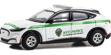 2023 Ford Mustang Mach-E Select NYC Parks Hobby Exclusive 1:64 Greenlight 30480