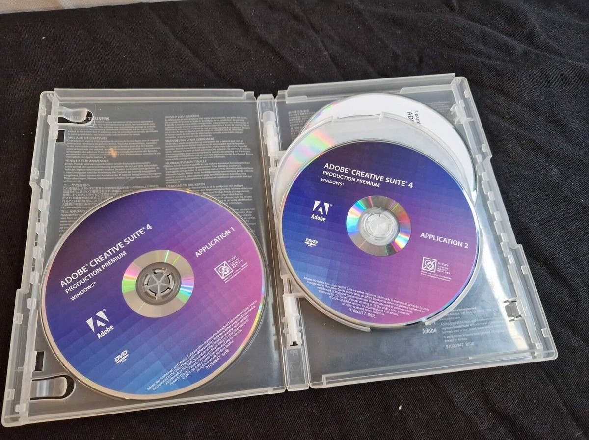 Adobe CS4 Production Premium - Upsell from Soundbooth, Encore, Premier Pro, After Effects