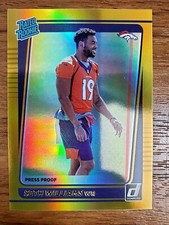 Seth Williams 2021 Donruss Gold Holo Press Proof Premium Stock Rated Rookie #299