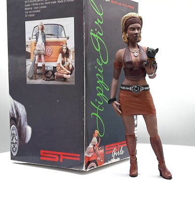 SF Figur Hippie Girl Qualität für CMC, Exoto, Autoart, RAR, 1:18 D018/042