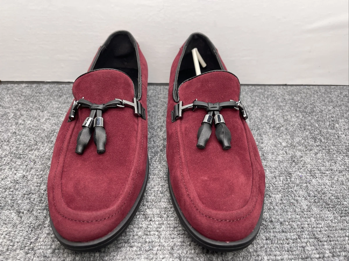 Asos burgundy deals loafers