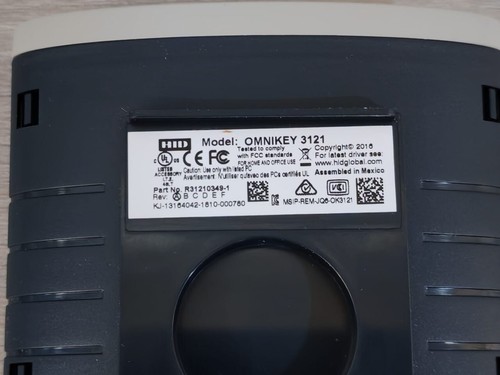 KONVOLUT 2 TLG. HID Omnikey 3121 USB Smart Card Reader P/n: R31210349-1 - ohne Karton - Bild 3 von 8