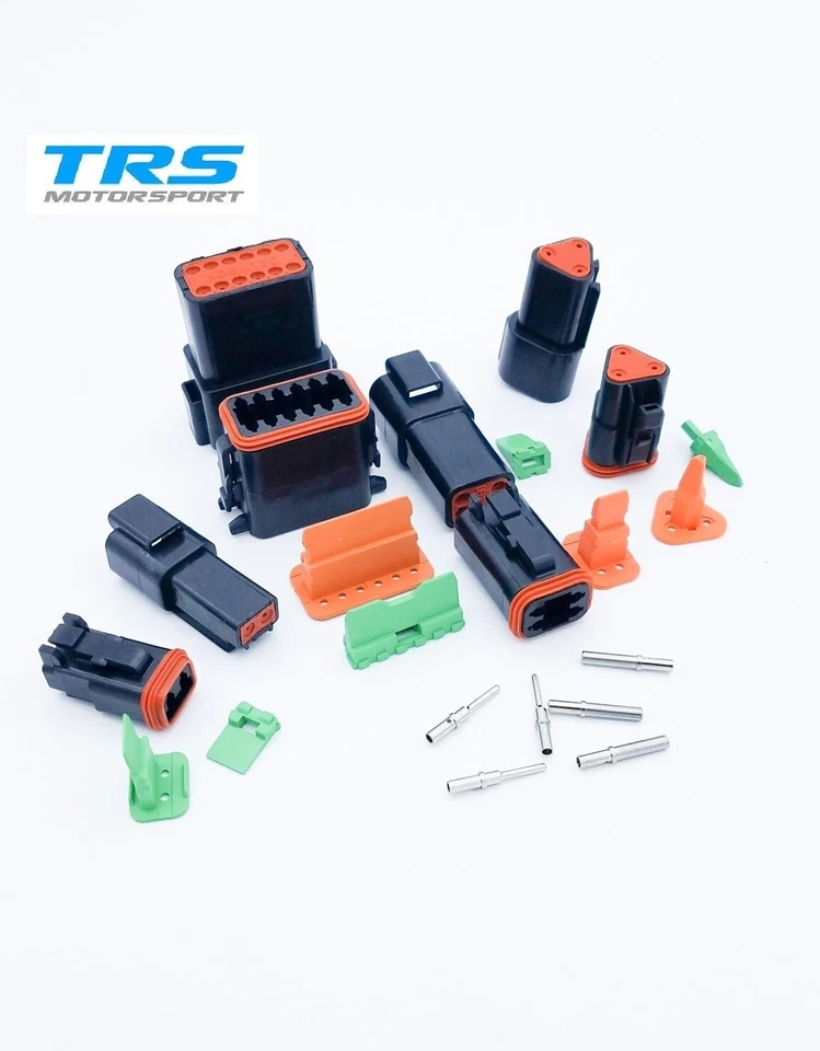 Firewall Bulkhead Deutsch 8 pin connector kit FuelTech Microtech Haltech ECU DT - Image 3 of 4