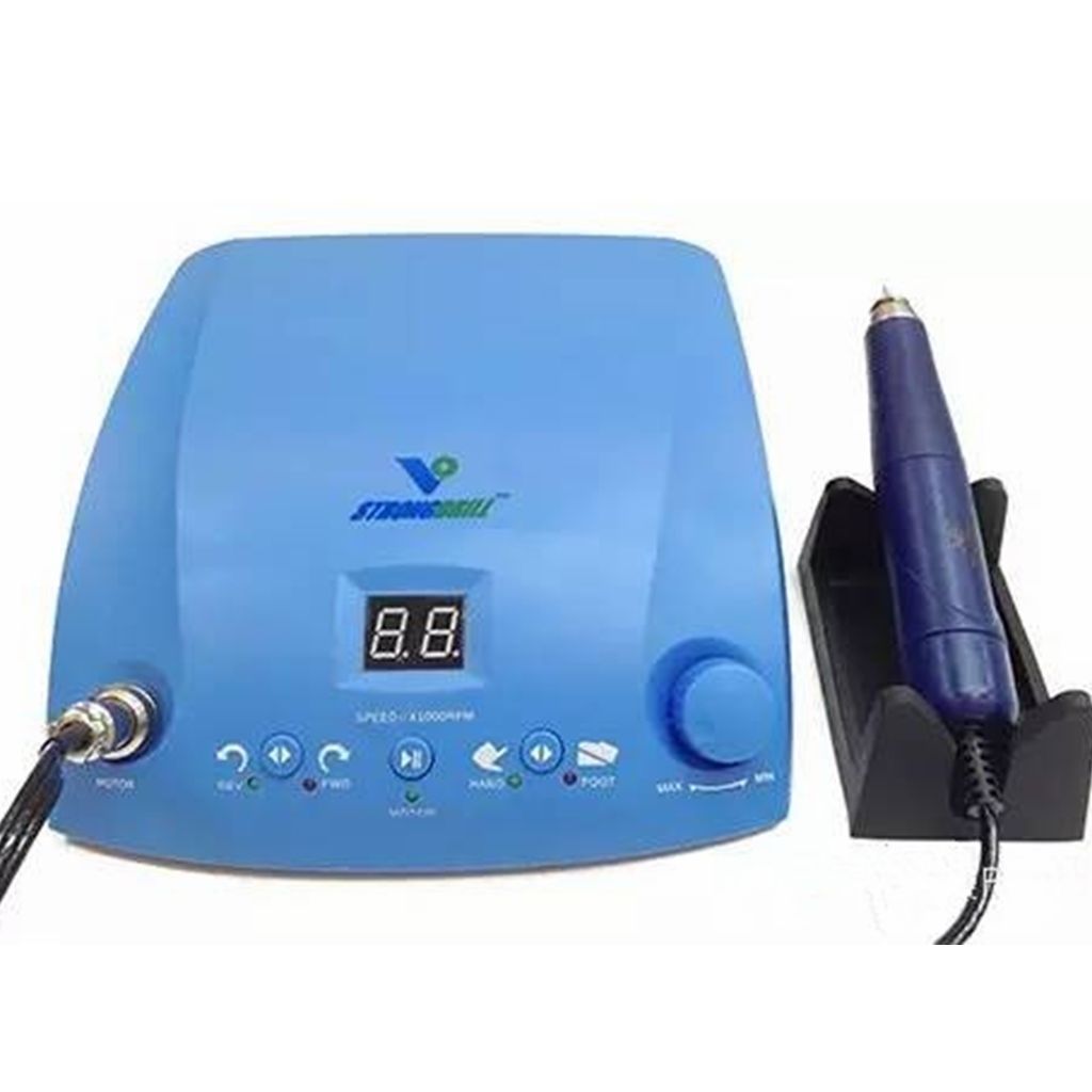 STRONGDRILL Dental Lab Brushless Micromotor Motor Polishing Polisher Machine UK
