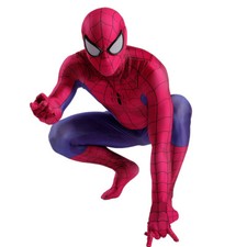 1994 Spider-Man TAS Jumpsuit Spiderman Cosplay Bodysuit Costume Halloween Party