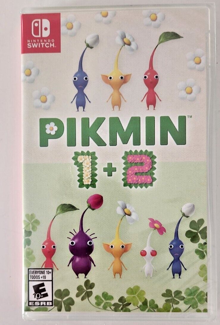 任天堂Switchピクミン1+2&4セット Pikmin 1+2 & 4 Nintendo Switch Brand New Game Bundle (2023
