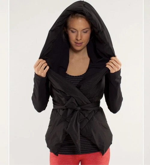 Lululemon down to store the studio jacket
