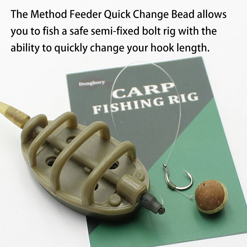 Carp Fishing Rigs Equipment Innovations Method Feeder Quick Chang Bead
