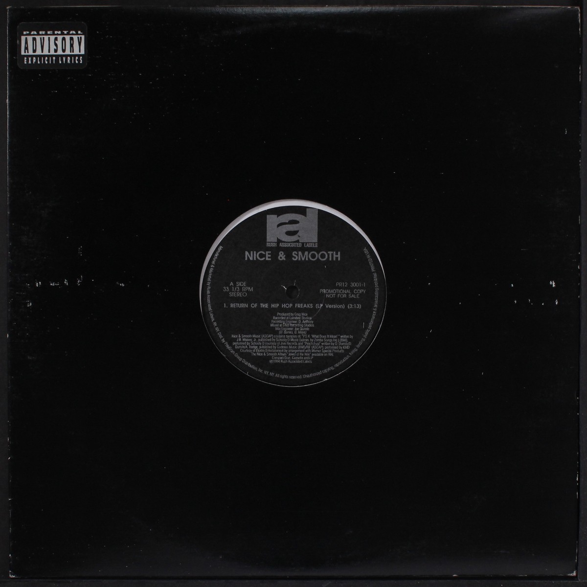 NICE & SMOOTH: return of the hip hop freaks RAL 12