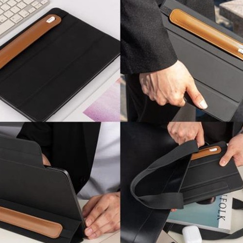 Waterproof Case Tablet Pen Holder Portable with Elastic Band Protective - Zdjęcie 6 z 15
