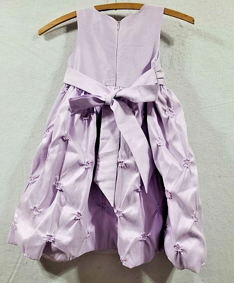 Princesa Americana Niñas 5 Vestidos para Púrpura Lavanda Ajuste y Acampanado Sin Mangas Foto 2 de 4