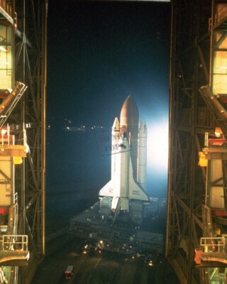 STS-26 Rollout Space Shuttle Discovery 8X12 PHOTOGRAPH