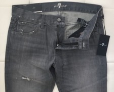 NWT - $ 228 7 For All Mankind Paxtyn Skinny Jeans (Size-31X32 / Made in USA)