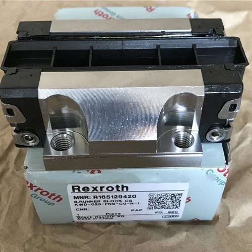 NEW REXROTH R165129420 RUNNER BLOCK BALL BEARING #AT - Picture 4 of 4