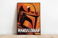 The Mandalorian Poster | Printable Wall Art | Series Poster