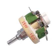 25W 10 OHM High Power Wirewound Potentiometer, Rheostat, Variable Resistor US~