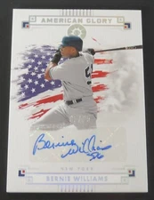 2024 PANINI BOYS OF SUMMER BERNIE WILLIAMS AUTO #ED 5/25 SP YANKEES RARE