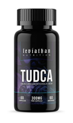 Leviathan Nutrition TUDCA Bile Salts 300mg - BEST TUDCA 2024
