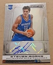 *2013/14*STEVEN ADAMS*ROOKIE*PRIZM*AUTOGRAPH CARD*NRMT*RC*PELICANS*#22