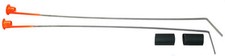 Ice Fishing Rod Spring Bobber Flat Steel Sens...