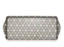 Cooksmart Purity Floral Grey Sandwich Tray Small