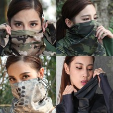 Cycling Scarf UV Protection Face Cover Breathable Mask Elastic Neck Gaiter