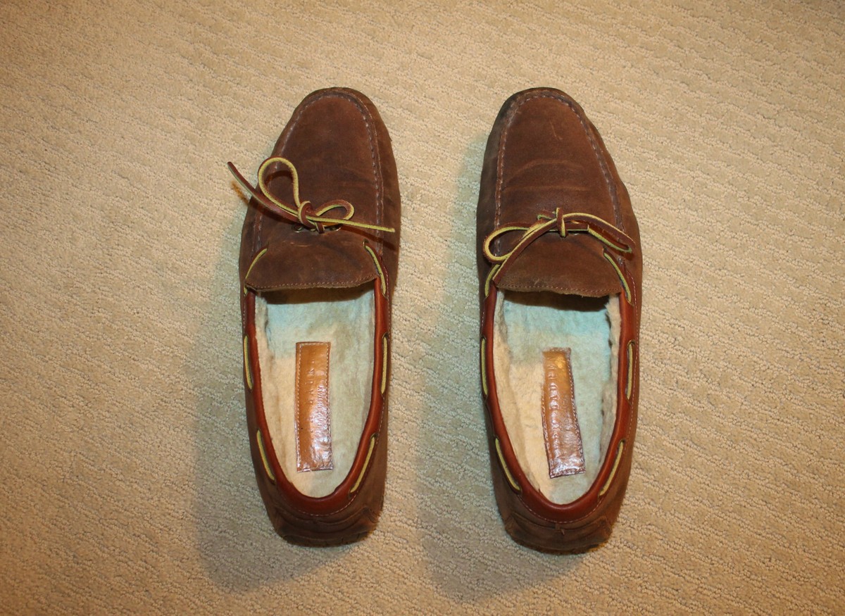 Ralph Lauren Purple Label Made in Italy Oiled Suede 