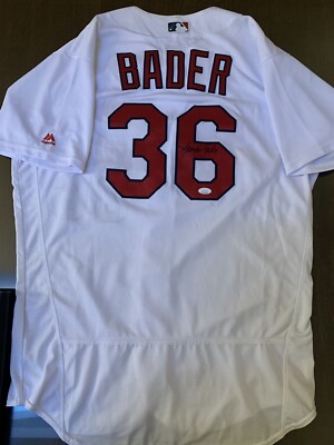 Harrison Bader 2016 Arizona League GU Jersey Cardinals Pre